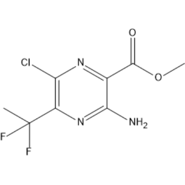 Methyl 3-amino-6-chloro-5-(1,1-difluoroethyl)pyrazine-2-carboxylate|CS-1443587