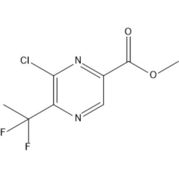 Methyl 6-chloro-5-(1,1-difluoroethyl)pyrazine-2-carboxylate|CS-1443870