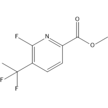 Methyl 5-(1,1-difluoroethyl)-6-fluoropicolinate|CS-1443897