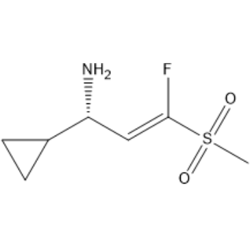 (S,E)-1-Cyclopropyl-3-fluoro-3-(methylsulfonyl)prop-2-en-1-amine|CS-1443914