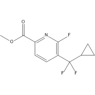 Methyl 5-(cyclopropyldifluoromethyl)-6-fluoropicolinate|CS-1443937