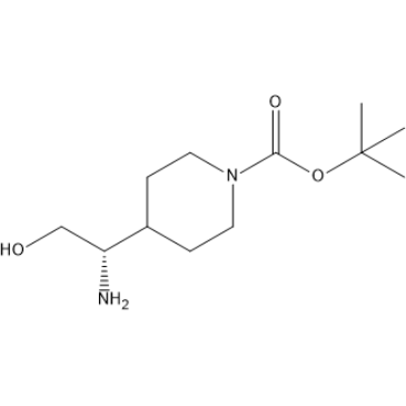 tert-Butyl (S)-4-(1-amino-2-hydroxyethyl)piperidine-1-carboxylate|CS-1444279