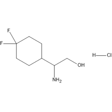 2-Amino-2-(4,4-difluorocyclohexyl)ethan-1-ol hydrochloride|CS-1444451