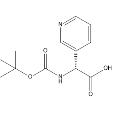 (R)-2-((tert-Butoxycarbonyl)amino)-2-(pyridin-3-yl)acetic acid|CS-1444462