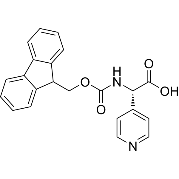 (S)-2-((((9H-Fluoren-9-yl)methoxy)carbonyl)amino)-2-(pyridin-4-yl)acetic acid|CS-1444468