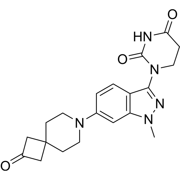 1-(1-Methyl-6-(2-oxo-7-azaspiro[3.5]nonan-7-yl)-1H-indazol-3-yl)dihydropyrimidine-2,4(1H,3H)-dione|CS-1449665