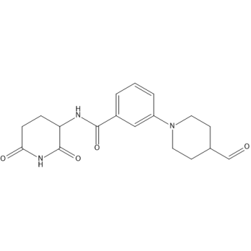 N-(2,6-Dioxopiperidin-3-yl)-3-(4-formylpiperidin-1-yl)benzamide|CS-1449709