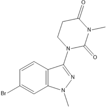 1-(6-Bromo-1-methyl-1H-indazol-3-yl)-3-methyldihydropyrimidine-2,4(1H,3H)-dione|CS-1449905