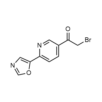 2-Bromo-1-(6-(oxazol-5-yl)pyridin-3-yl)ethan-1-one|CS-1457506