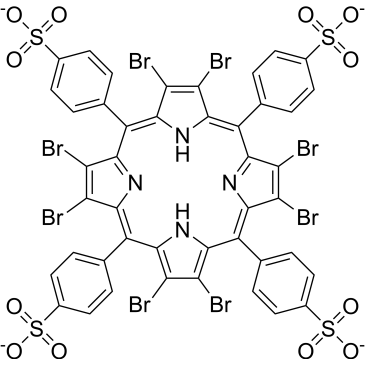 4,4',4'',4'''-(2,3,7,8,12,13,17,18-Octabromoporphyrin-5,10,15,20-tetrayl)tetrabenzenesulfonate|CS-1458256