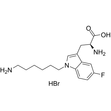 (S)-2-Amino-3-(1-(6-aminohexyl)-5-fluoro-1H-indol-3-yl)propanoic acid hydrobromide|CS-1477035