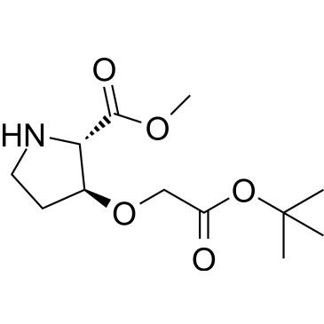 Methyl (2S,3S)-3-(2-(tert-butoxy)-2-oxoethoxy)pyrrolidine-2-carboxylate|CS-1477190