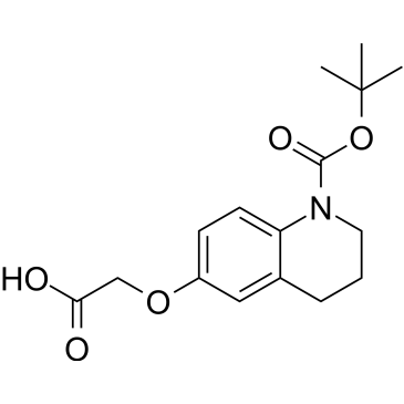 2-((1-(tert-Butoxycarbonyl)-1,2,3,4-tetrahydroquinolin-6-yl)oxy)acetic acid|CS-1485020