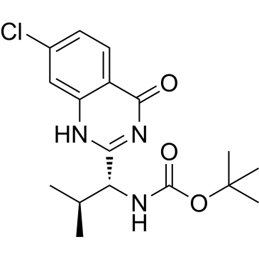 tert-Butyl (R)-(1-(7-chloro-4-oxo-1,4-dihydroquinazolin-2-yl)-2-methylpropyl)carbamate|CS-1488530