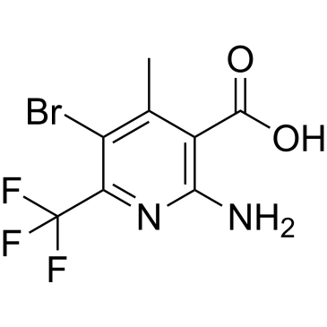 2-Amino-5-bromo-4-methyl-6-(trifluoromethyl)nicotinic acid|CS-1530866