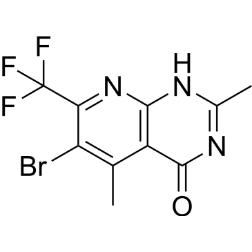 6-Bromo-2,5-dimethyl-7-(trifluoromethyl)pyrido[2,3-d]pyrimidin-4(1H)-one|CS-1530867