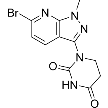 1-(6-Bromo-1-methyl-1H-pyrazolo[3,4-b]pyridin-3-yl)dihydropyrimidine-2,4(1H,3H)-dione|CS-1530870
