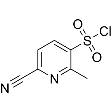 6-Cyano-2-methylpyridine-3-sulfonyl chloride|CS-1530879