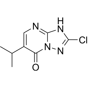 2-Chloro-6-isopropyl-[1,2,4]triazolo[1,5-a]pyrimidin-7(3H)-one|CS-1530887