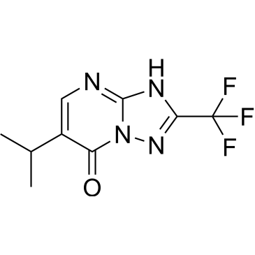 6-Isopropyl-2-(trifluoromethyl)-[1,2,4]triazolo[1,5-a]pyrimidin-7(3H)-one|CS-1530888