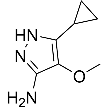 5-Cyclopropyl-4-methoxy-1H-pyrazol-3-amine|CS-1530892