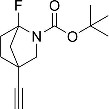 tert-Butyl 4-ethynyl-1-fluoro-2-azabicyclo[2.2.1]heptane-2-carboxylate|CS-1530901