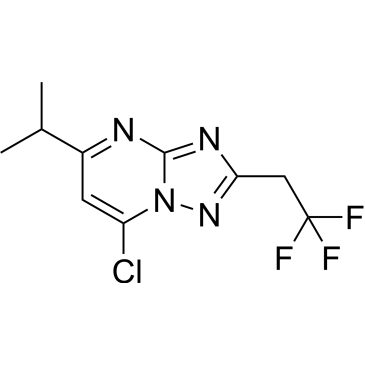 7-Chloro-5-isopropyl-2-(2,2,2-trifluoroethyl)-[1,2,4]triazolo[1,5-a]pyrimidine|CS-1530904