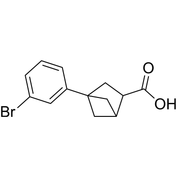 4-(3-Bromophenyl)bicyclo[2.1.1]hexane-2-carboxylic acid|CS-1530923