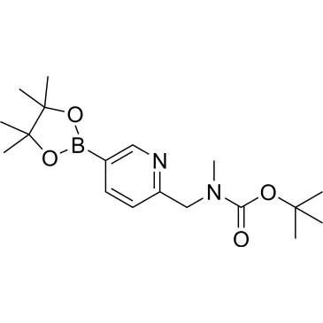 tert-Butyl methyl((5-(4,4,5,5-tetramethyl-1,3,2-dioxaborolan-2-yl)pyridin-2-yl)methyl)carbamate|CS-1534198