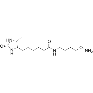 N-(4-(Aminooxy)butyl)-6-(5-methyl-2-oxoimidazolidin-4-yl)hexanamide|CS-1534201
