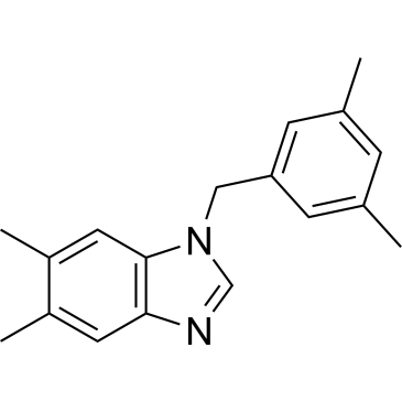 1-(3,5-Dimethylbenzyl)-5,6-dimethyl-1H-benzo[d]imidazole|CS-1534319