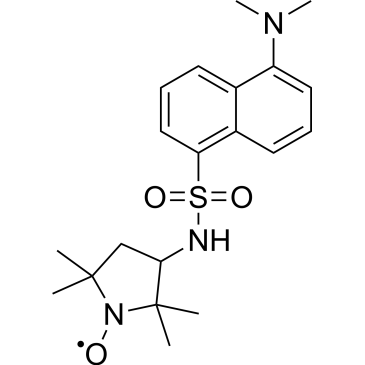 3-[[[5-(Dimethylamino)-1-naphthalenyl]sulfonyl]amino]-2,2,5,5-tetramethyl-1-pyrrolidinyloxy|CS-1538549