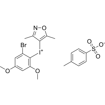 (2-Bromo-4,6-dimethoxyphenyl)(3,5-dimethylisoxazol-4-yl)iodonium 4-methylbenzenesulfonate|CS-1567003