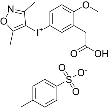 (3-(Carboxymethyl)-4-methoxyphenyl)(3,5-dimethylisoxazol-4-yl)iodonium 4-methylbenzenesulfonate|CS-1567006