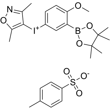 (3,5-Dimethylisoxazol-4-yl)(4-methoxy-3-(4,4,5,5-tetramethyl-1,3,2-dioxaborolan-2-yl)phenyl)iodonium 4-methylbenzenesulfonate|CS-1567009