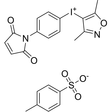 (3,5-Dimethylisoxazol-4-yl)(4-(2,5-dioxo-2,5-dihydro-1H-pyrrol-1-yl)phenyl)iodonium 4-methylbenzenesulfonate|CS-1567030