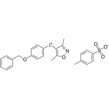 (4-(Benzyloxy)phenyl)(3,5-dimethylisoxazol-4-yl)-l3-iodanyl 4-methylbenzenesulfonate|CS-1567038