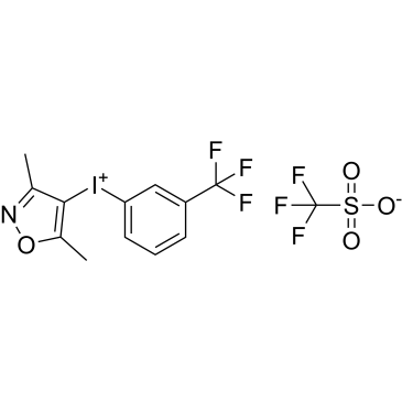 (3,5-Dimethylisoxazol-4-yl)(3-(trifluoromethyl)phenyl)iodonium trifluoromethanesulfonate|CS-1567050