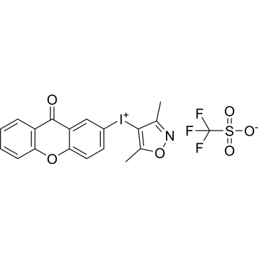 (3,5-Dimethylisoxazol-4-yl)(9-oxo-9H-xanthen-2-yl)iodonium trifluoromethanesulfonate|CS-1567059