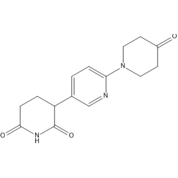 3-(6-(4-Oxopiperidin-1-yl)pyridin-3-yl)piperidine-2,6-dione|CS-1567179