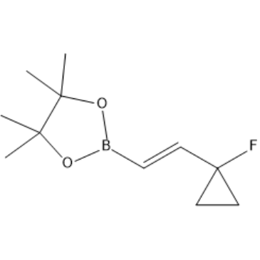 (E)-2-(2-(1-Fluorocyclopropyl)vinyl)-4,4,5,5-tetramethyl-1,3,2-dioxaborolane|CS-1567188