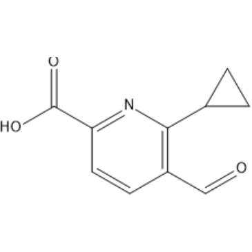 6-Cyclopropyl-5-formylpicolinic acid|CS-1567209