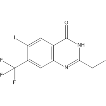 2-Ethyl-6-iodo-7-(trifluoromethyl)quinazolin-4(3H)-one|CS-1567226