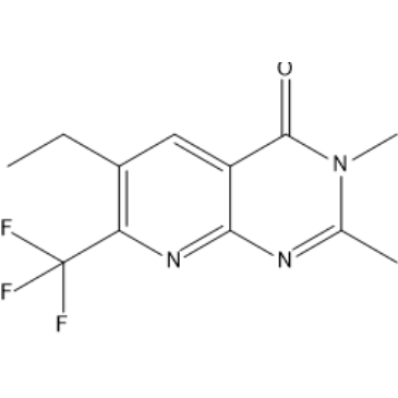 6-Ethyl-2,3-dimethyl-7-(trifluoromethyl)pyrido[2,3-d]pyrimidin-4(3H)-one|CS-1567227
