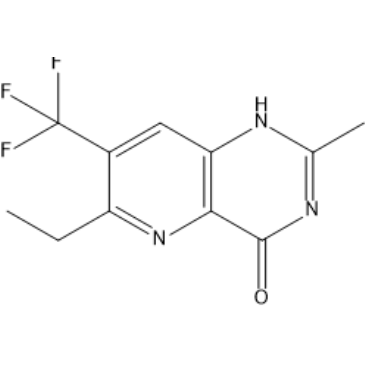 6-Ethyl-2-methyl-7-(trifluoromethyl)pyrido[3,2-d]pyrimidin-4(1H)-one|CS-1567230