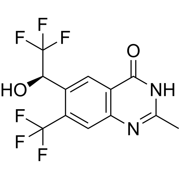 (R)-2-Methyl-6-(2,2,2-trifluoro-1-hydroxyethyl)-7-(trifluoromethyl)quinazolin-4(3H)-one|CS-1567248