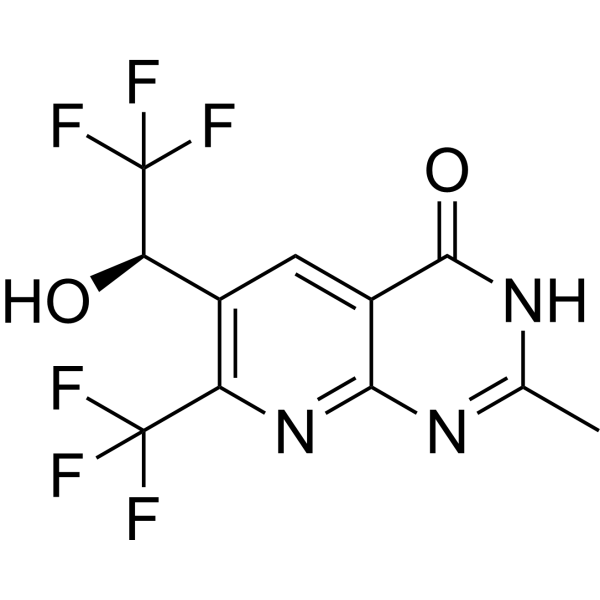 (R)-2-Methyl-6-(2,2,2-trifluoro-1-hydroxyethyl)-7-(trifluoromethyl)pyrido[2,3-d]pyrimidin-4(3H)-one|CS-1567271