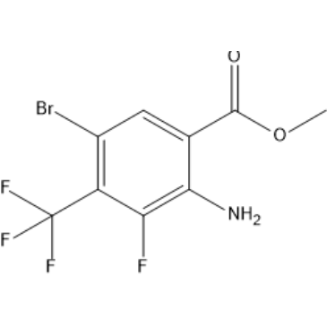 Methyl 2-amino-5-bromo-3-fluoro-4-(trifluoromethyl)benzoate|CS-1567273