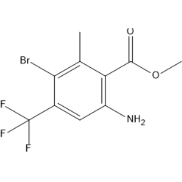Methyl 6-amino-3-bromo-2-methyl-4-(trifluoromethyl)benzoate|CS-1567276