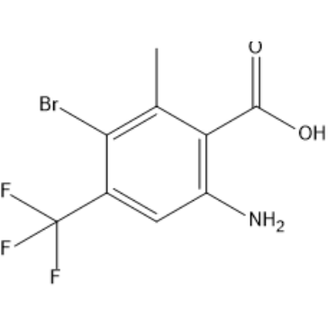 6-Amino-3-bromo-2-methyl-4-(trifluoromethyl)benzoic acid|CS-1567278